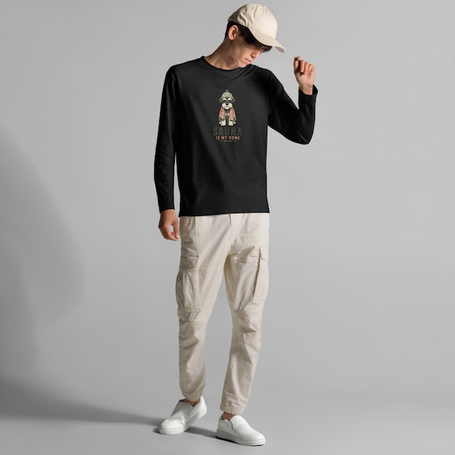 Sauna Home Long Sleeve Tee S0067
