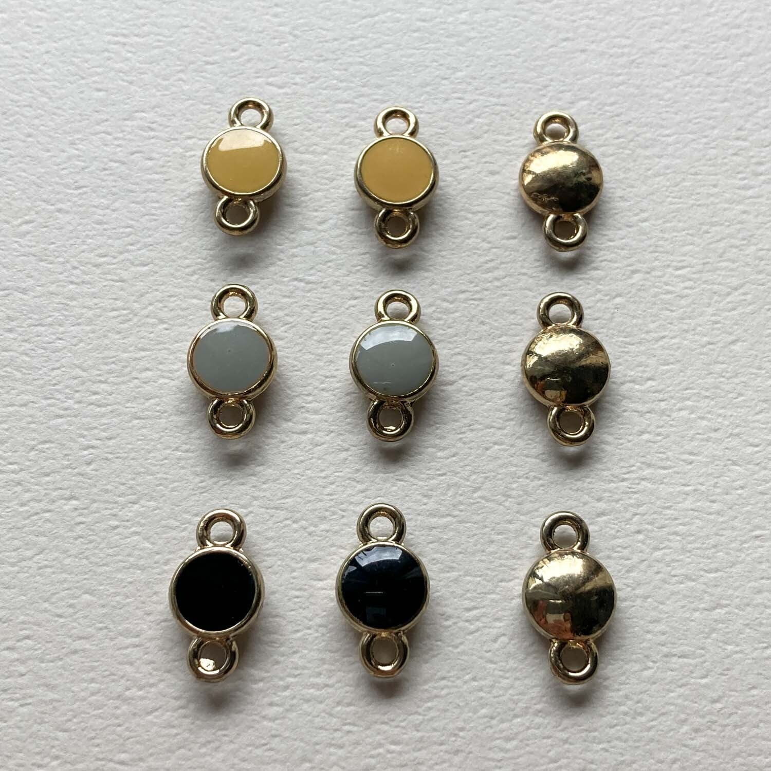 ラウンド両カンチャーム | Dua-アクセサリーパーツショップ