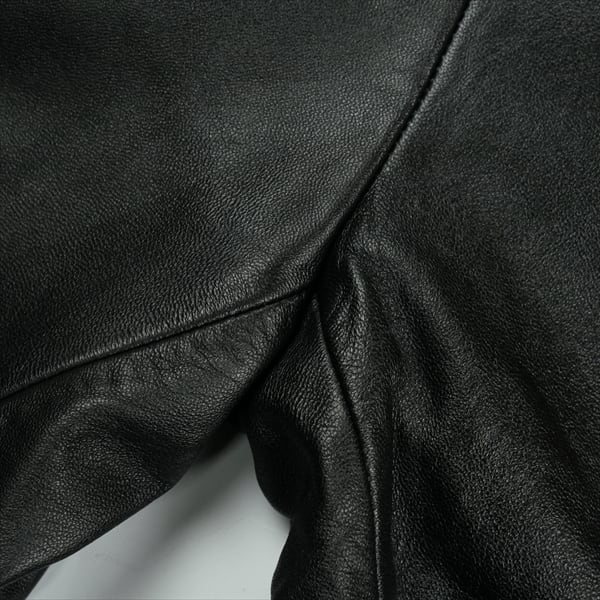 Size【L】 SUPREME シュプリーム 25FW Leather Blazer Black レザー