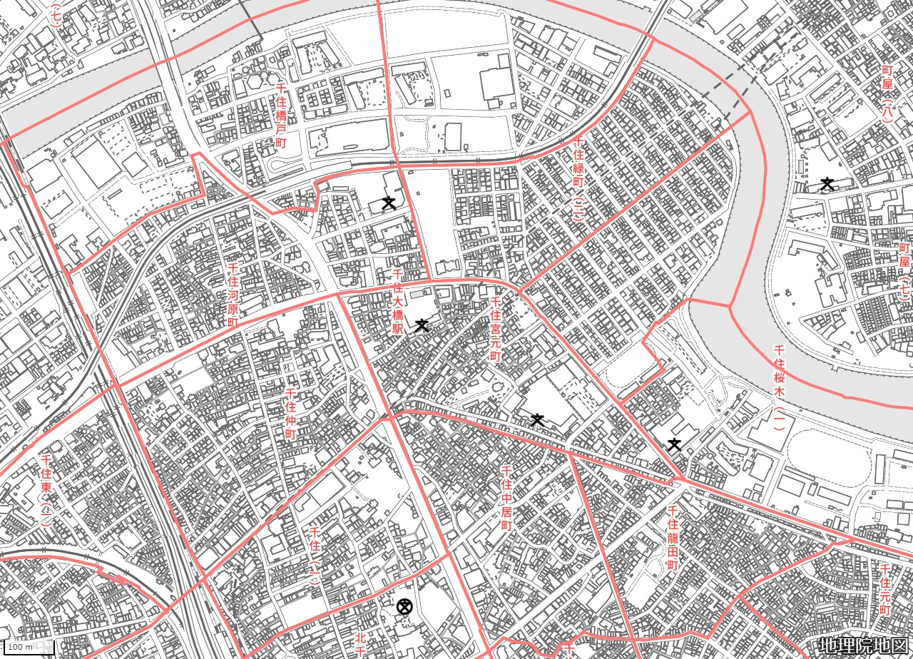 足立区千住河原町　〒1200037-----｜足立区千住龍田町　〒1200042｜足立区千住中居町　〒1200035｜足立区千住仲町　〒1200036｜足立区千住橋戸町　〒1200038｜足立区千住緑町　〒1200044｜足立区千住宮元町　〒1200043｜ポスティングバッグ - Remap -