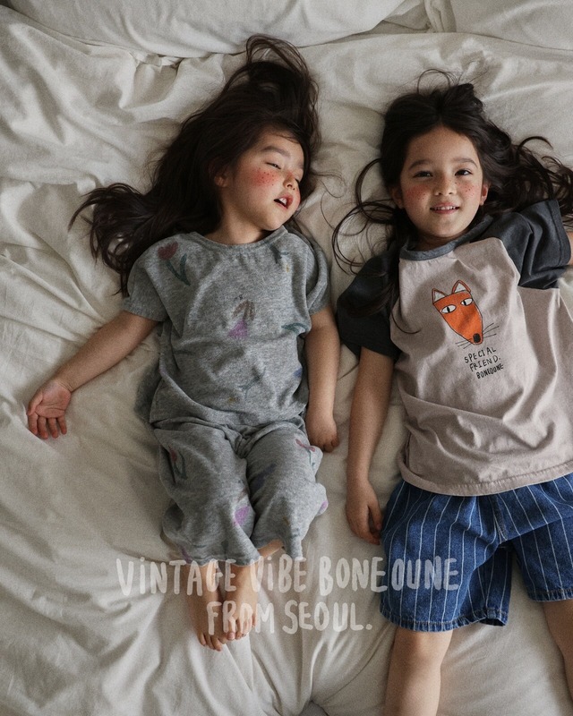 《予約》BONEOUNE ¨ fox raglan T ¨ 26summer