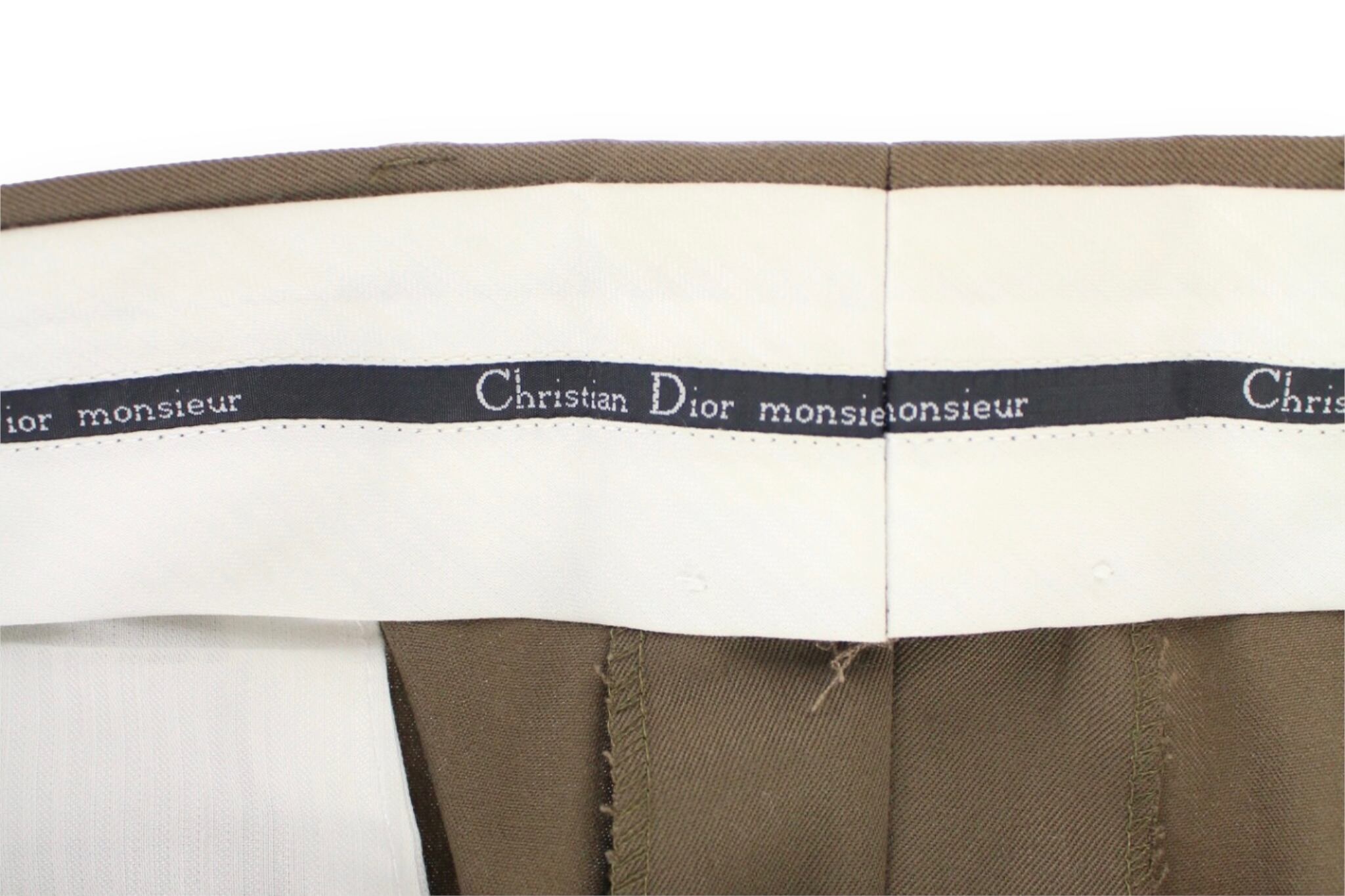 Christian Dior 80'sオールドワイドスラックス チェックパンツ