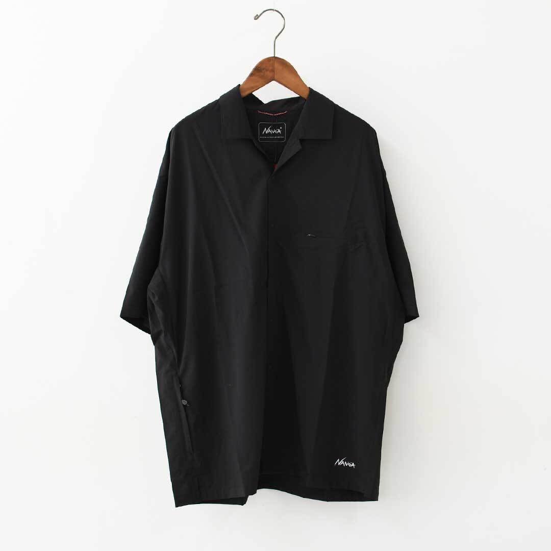 着払い専用 黒 NANGA [ナンガ]PLC EXCURSION S/S SHIRT [N2610-1J120A] PLC