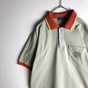 ~"half sleeve polo shirt" dusty color~