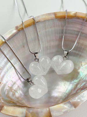 quartz snake necklace
