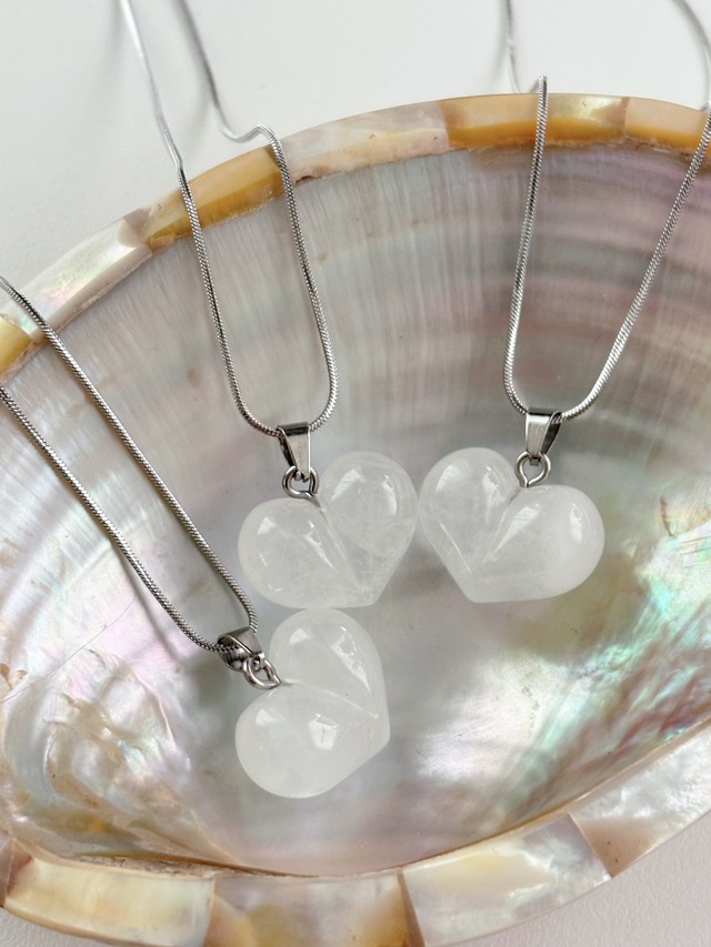 quartz snake necklace