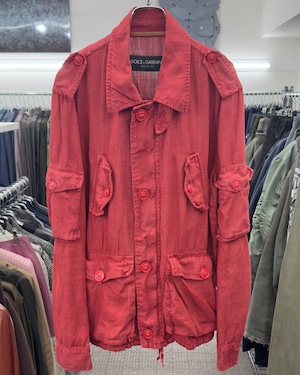 SS2003 DOLCE&GABBANA MILITARY JACKET