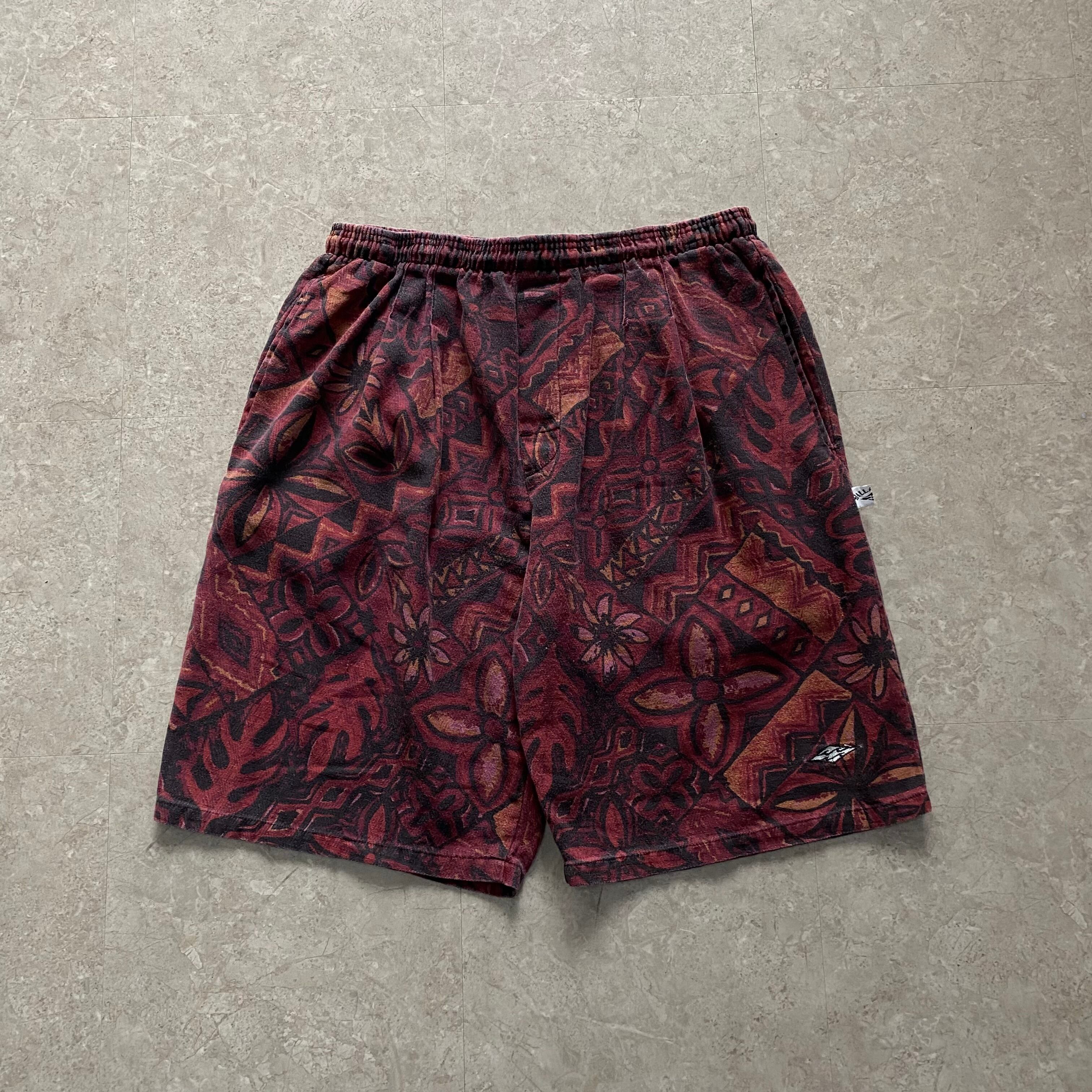 90s BILLABONG flower pattern easy shorts【仙台店】