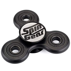 【努力特価】スピンギア トリックスピナー 188 大型カップ搭載 ハンドスピナー (ブラック)