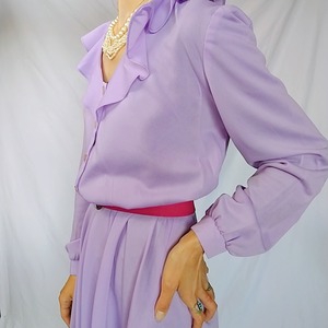 60sPurpleColorDress