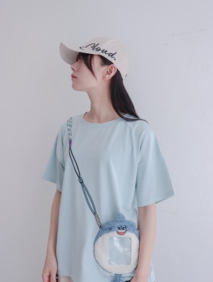 【新感覚Tシャツ】サメ × スマホショルダー ギミック付き！Tシャツ