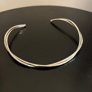 Silver twin choker from Mexico