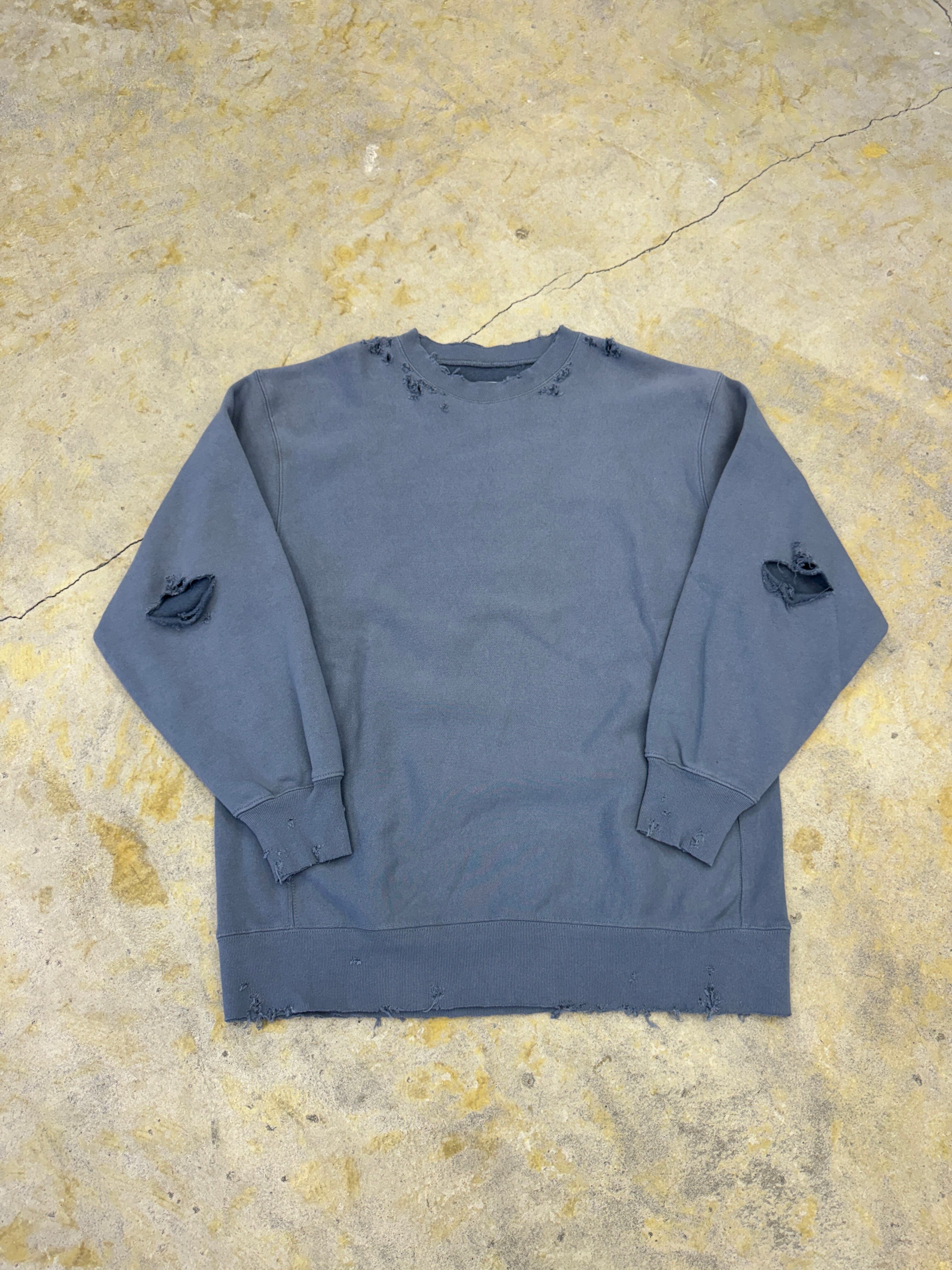 Teppei furuyama テッペイフルヤマ プリント穴あきTシャツ