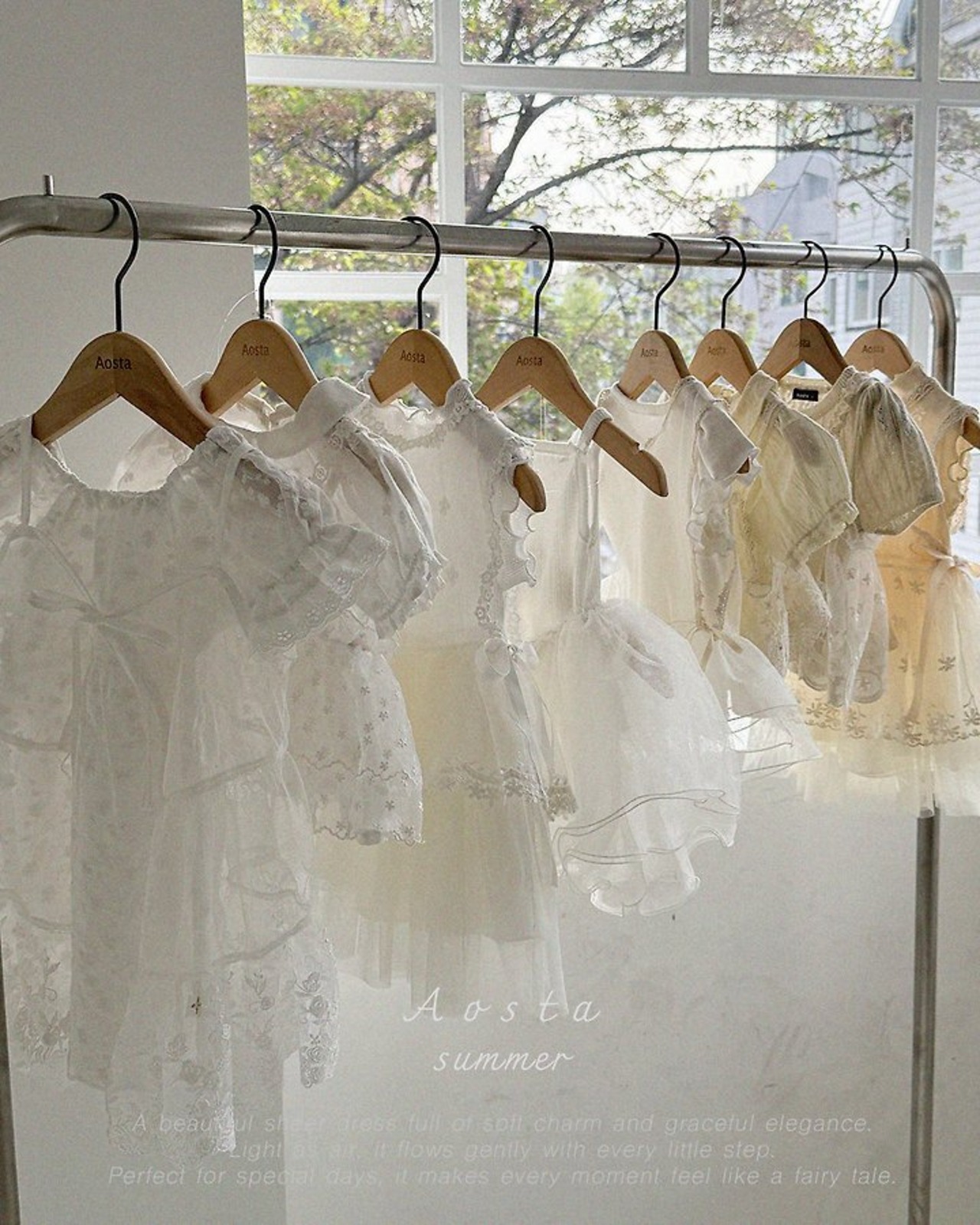 [Aosta] Lace Skirt / [아오스타] 레이스스커트