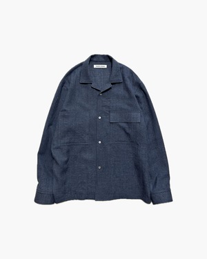 Wool shirt jacket