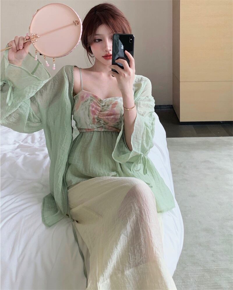 ワイドレッグパンツ ハイウェストウェストスリムルーズサマー薄手カジュアル 夏物 ワイドパンツ シルク ブラックストロベリース78812857496