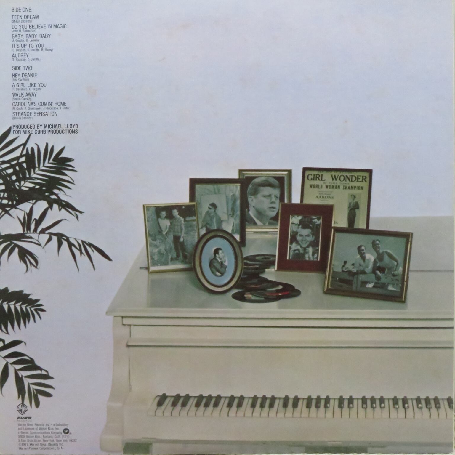 Shaun Cassidy / Born Late [P-10409W] - 画像2