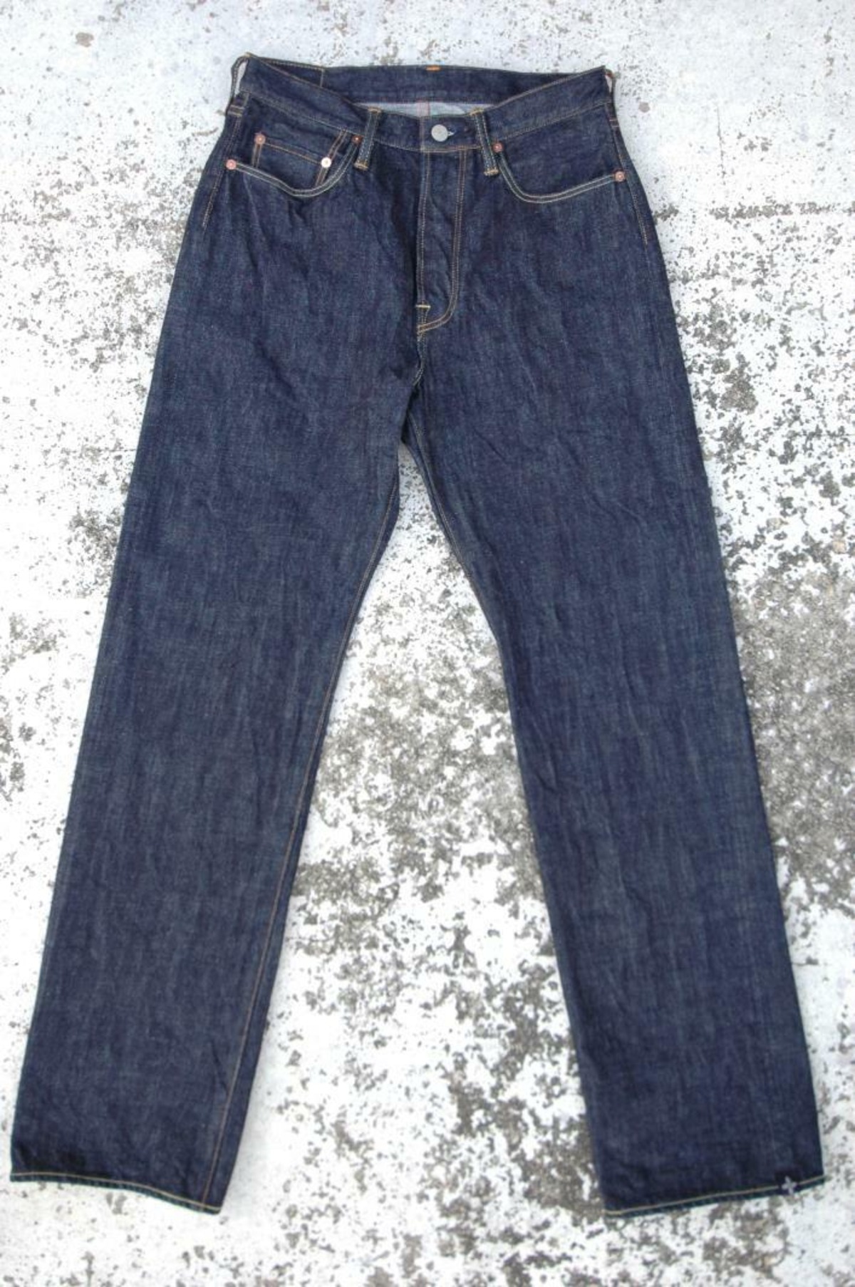 Camphor One Washed Type ワイドフィット・ストレート(OZONO) [037 