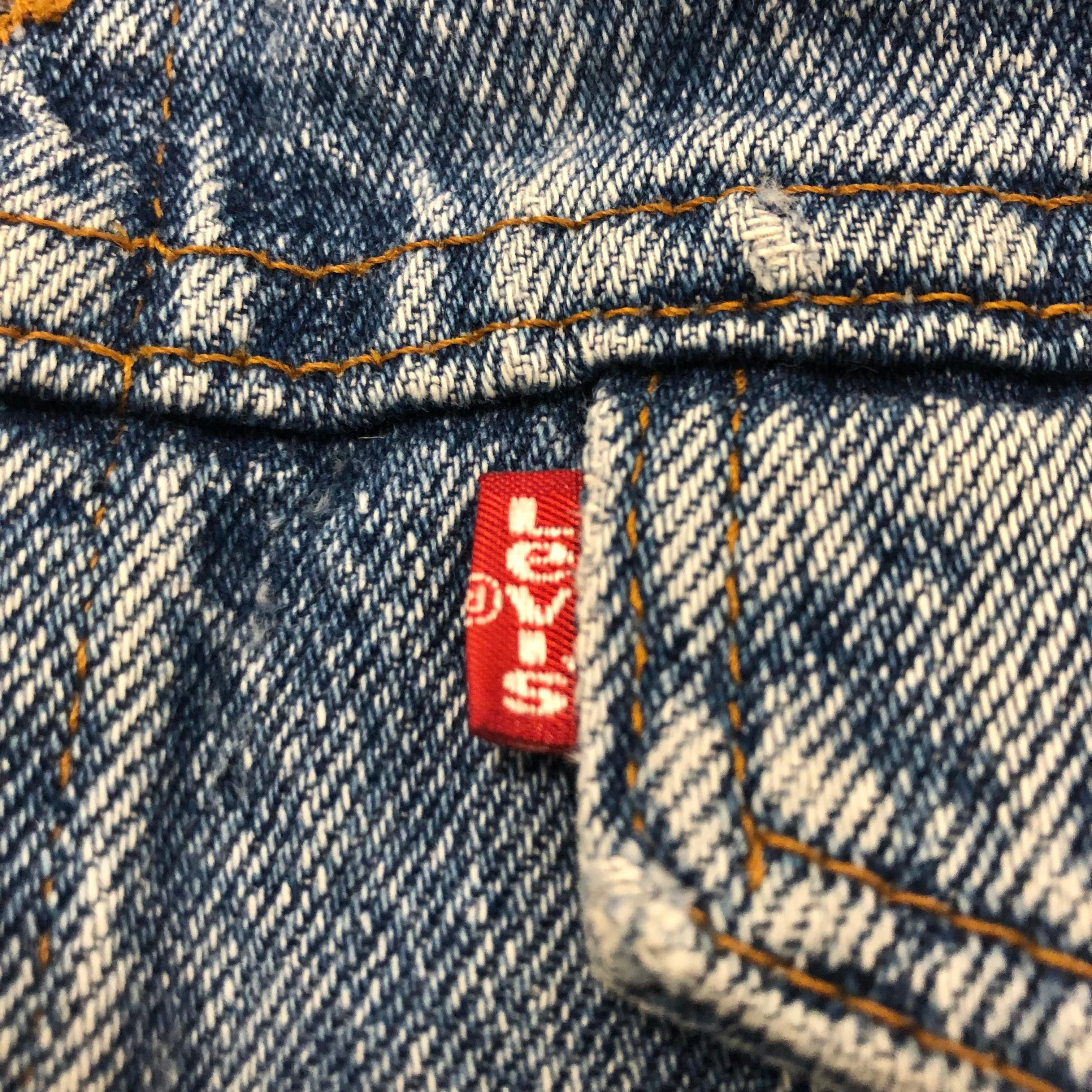 90s Levi's 70507/Denim Jacket/USA製/L/デニムジャケット/ボタン裏527