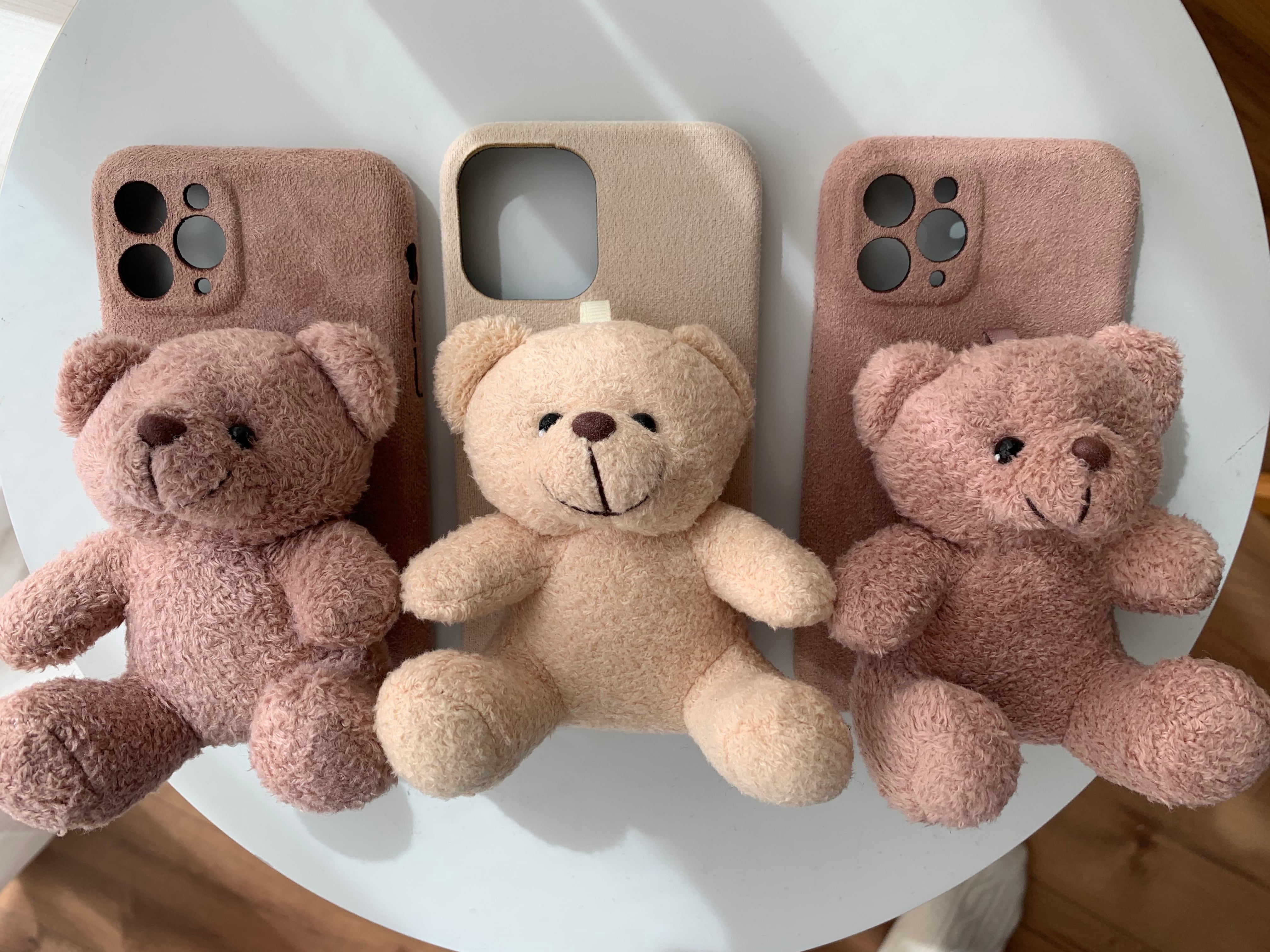 即納商品 くまぬいぐるみケース ピンクiphone11pro 2個在庫あり Iphone Case Shop Anya