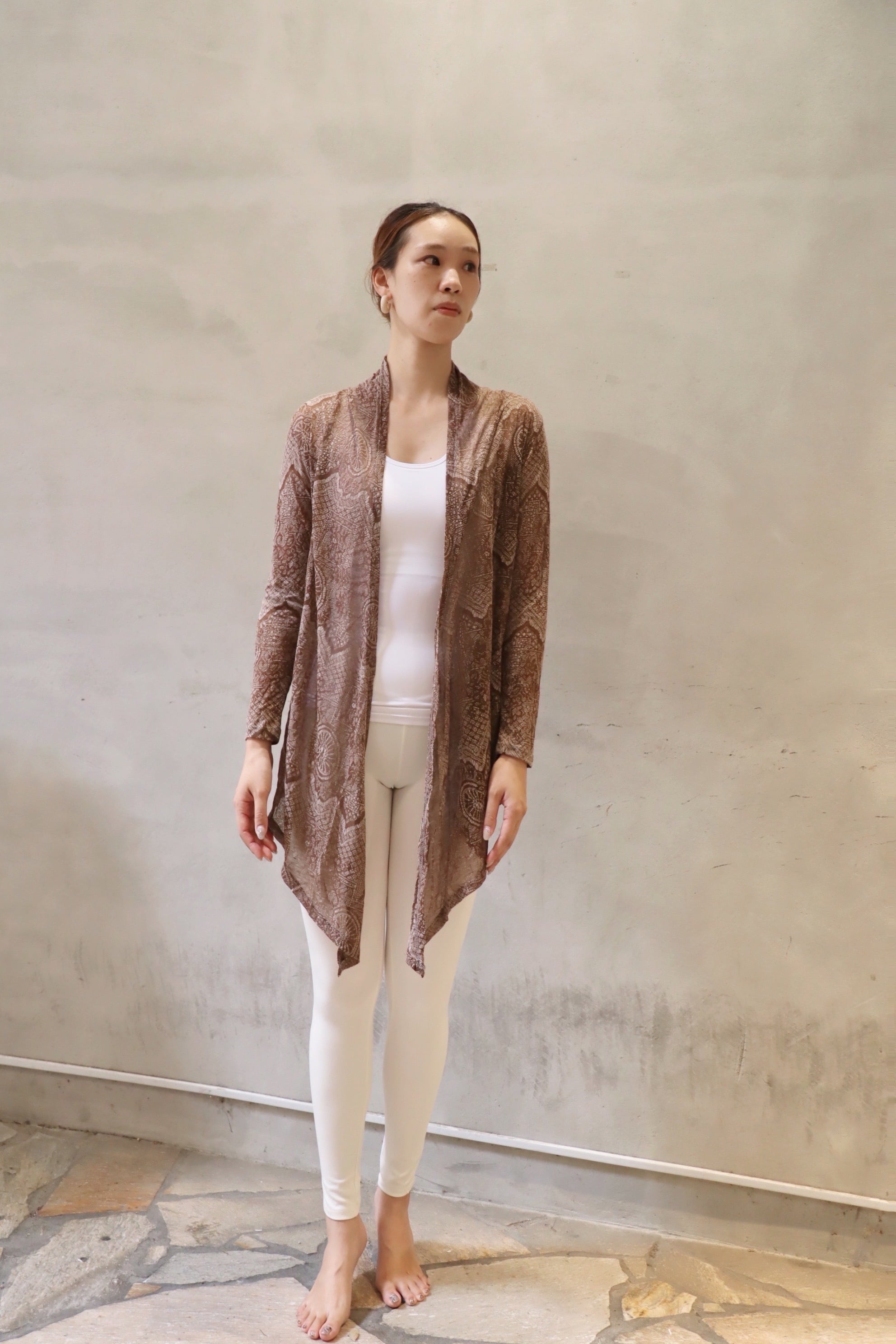 Swan Feather Cardigan スワン・フェザー・カーディガン(カラー