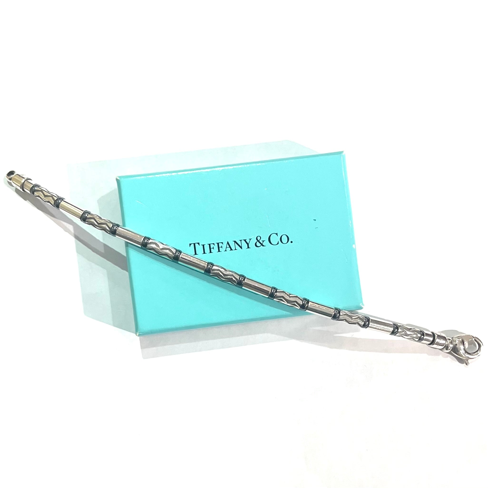 希少【TIFFANY&CO.】ヴィンテージティファニー ドイツ製 幾何学