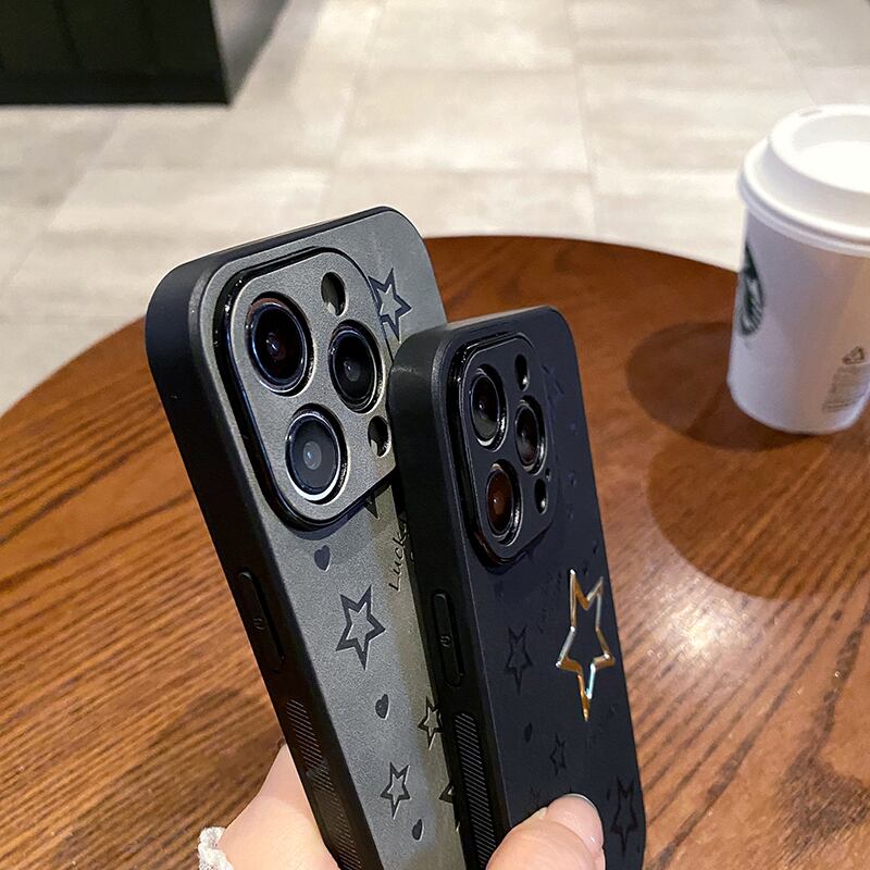 星柄 iPhone15 Proケース かわいい iphone15promaxケース 大人