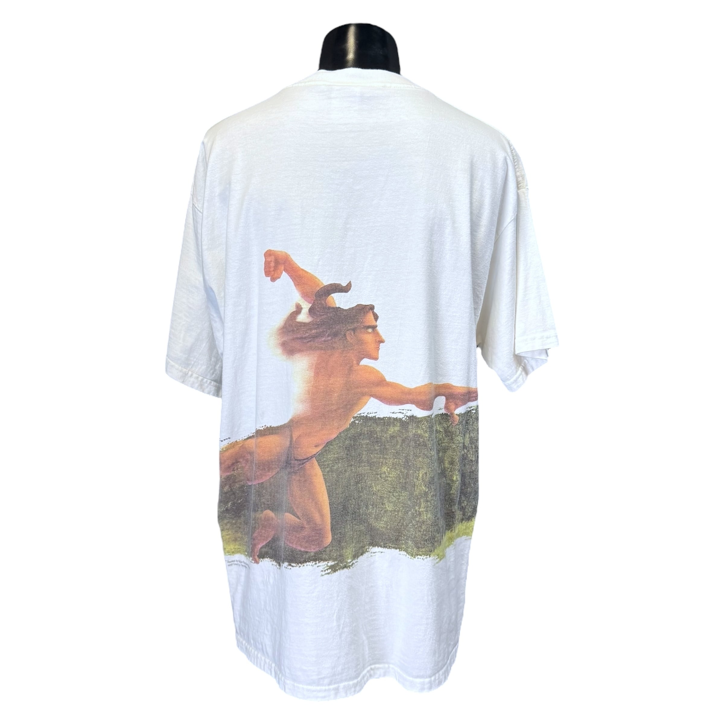 ディズニー映画 ターザン 90sビンテージTシャツ。 Tシャツ ターザン XL 