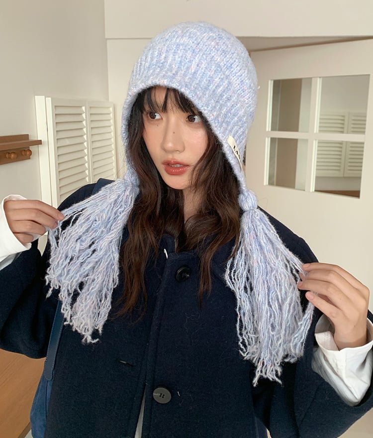 ハット】タッセルニット帽 | NovemBirth