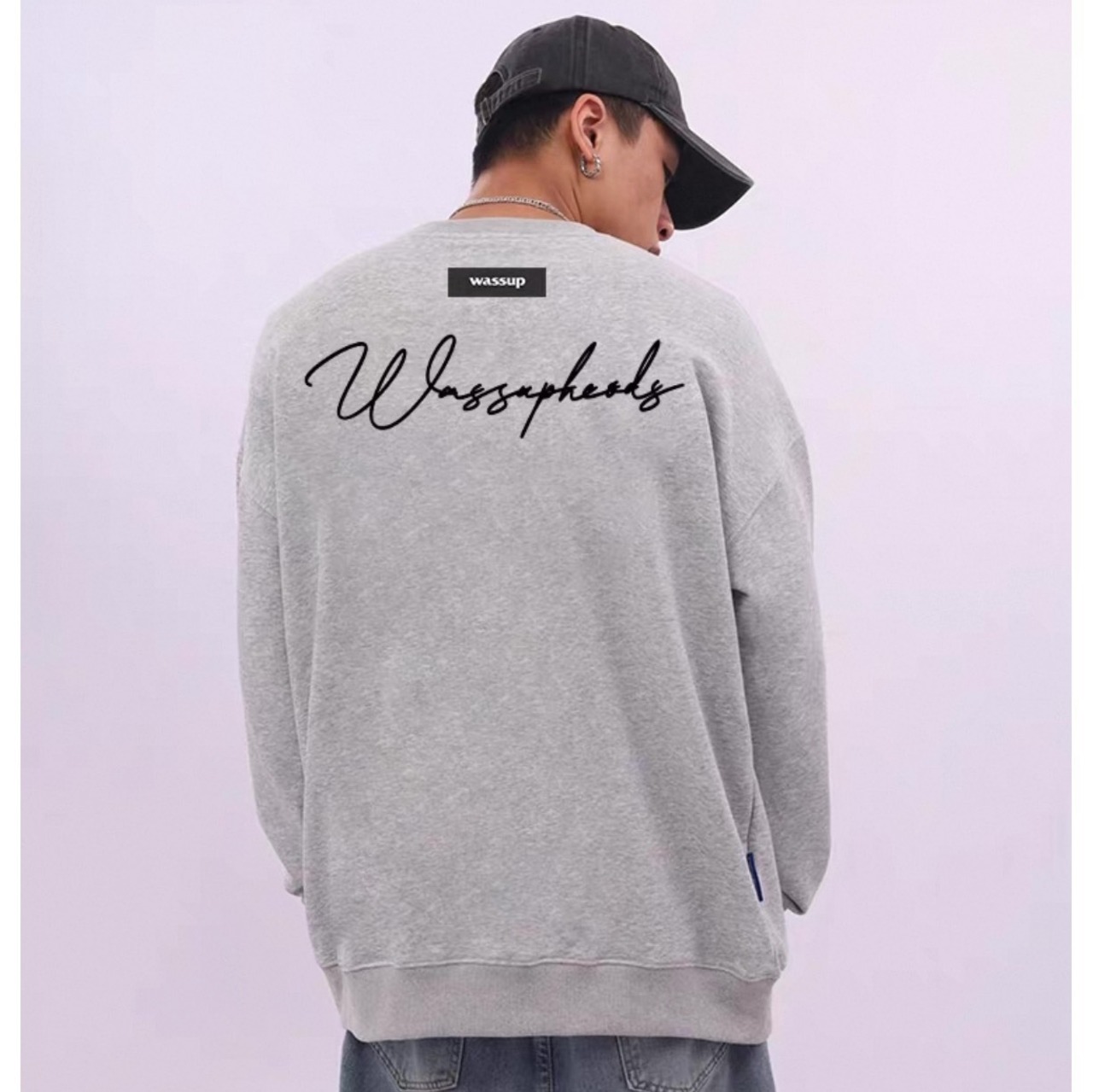 Back logo crewneck sweatshirt 1150 - 1