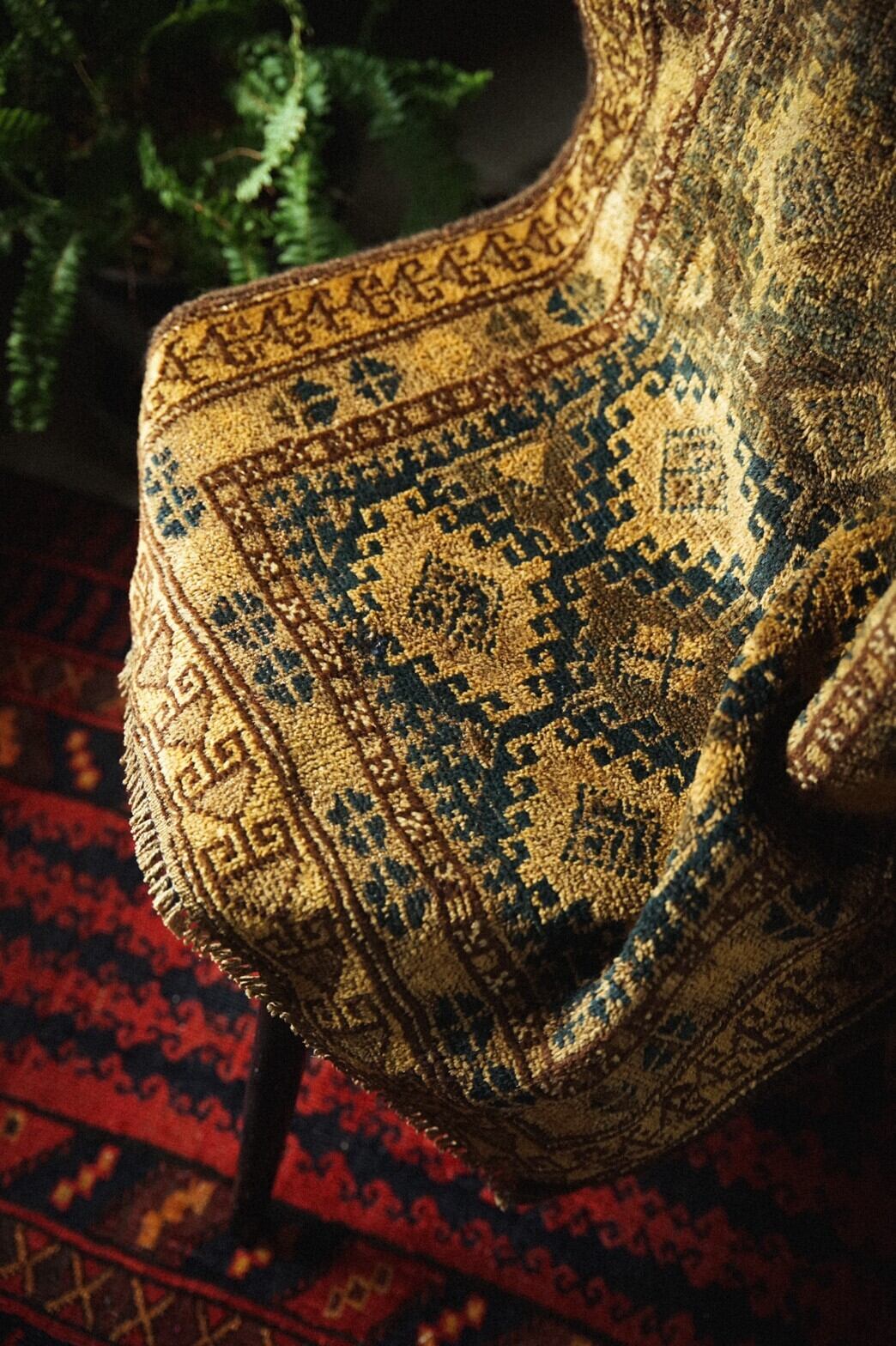 287 -Vintage Taimani rug