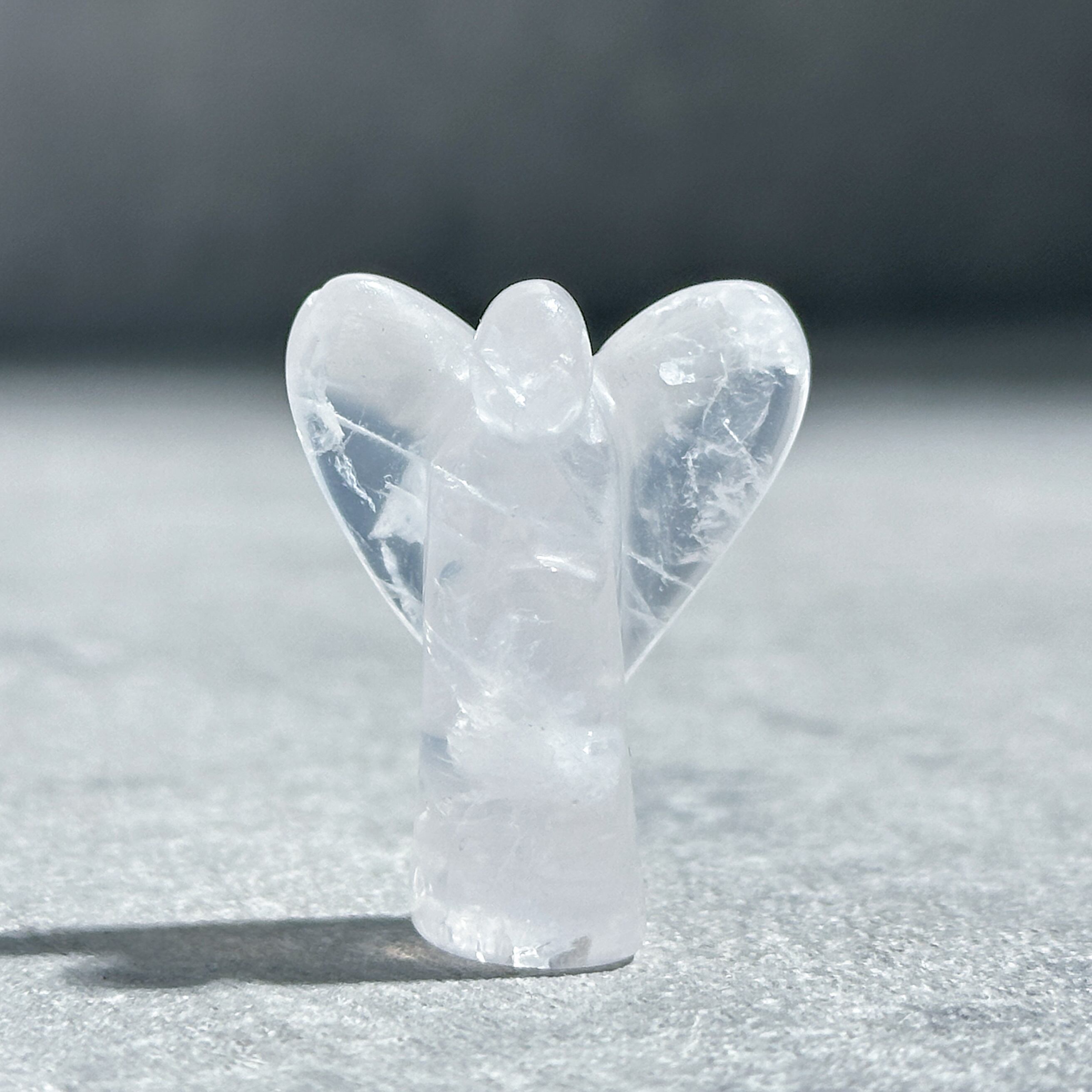 ローズクォーツ ミニミニエンジェル02◇Rose Quartz Angel ◇天然石・鉱物・パワーストーン