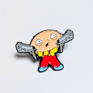 送料無料! ★ピンズ PINS★ピンバッジ  【 Family Guy(ファミリーガイ )】 Stewie Griffin ( ステューウィーグリフィン ) 〚アメリカン雑貨 アメトイ〛