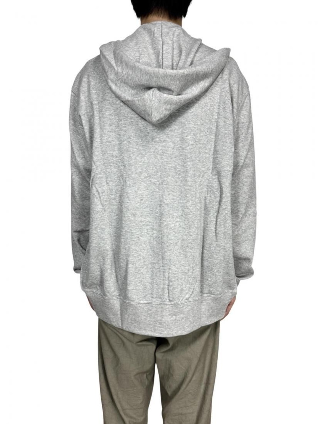 【PLAY COMME des GARCONS】T168(メンズ) 綿裏毛フルジップフーディ(赤エンブレム)