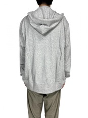 【PLAY COMME des GARCONS】T168(メンズ) 綿裏毛フルジップフーディ(赤エンブレム)