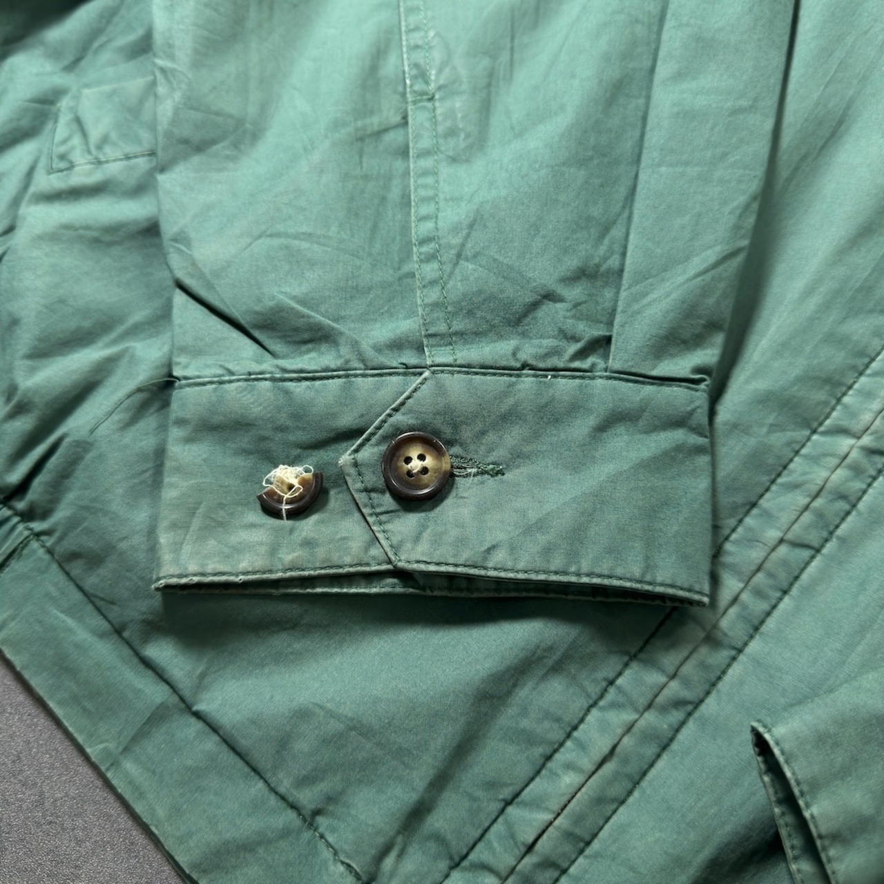 LANDS’END Harrington jacket green XL 古着 - 15