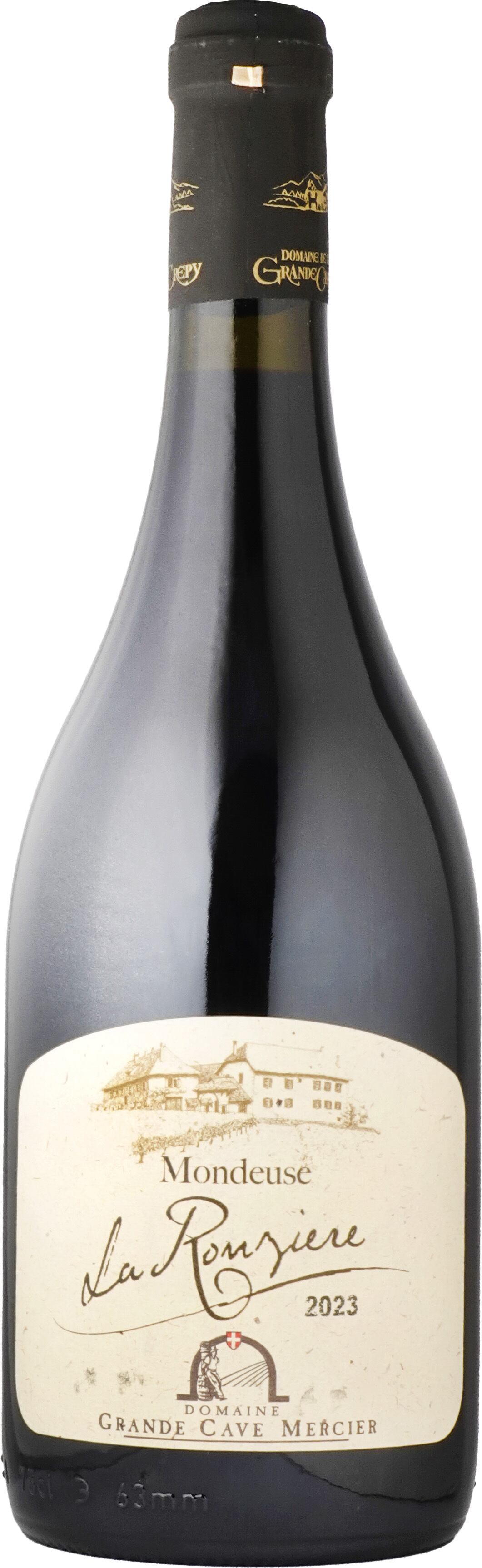 モンドゥーズ・ラ・ロンジエール　23　 ドメーヌ・メルシエ　Mondeuse La Ronziere　23　Domaine Mercier