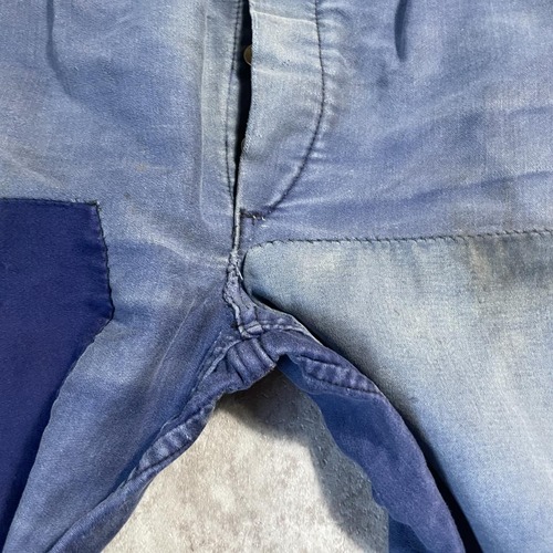 50s パッチワーク 襤褸 Maximum フレンチワーク モールスキンパンツ 詳細写真5