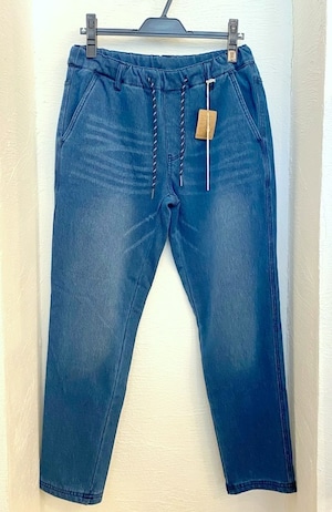 Boa Denim Pants　Blue