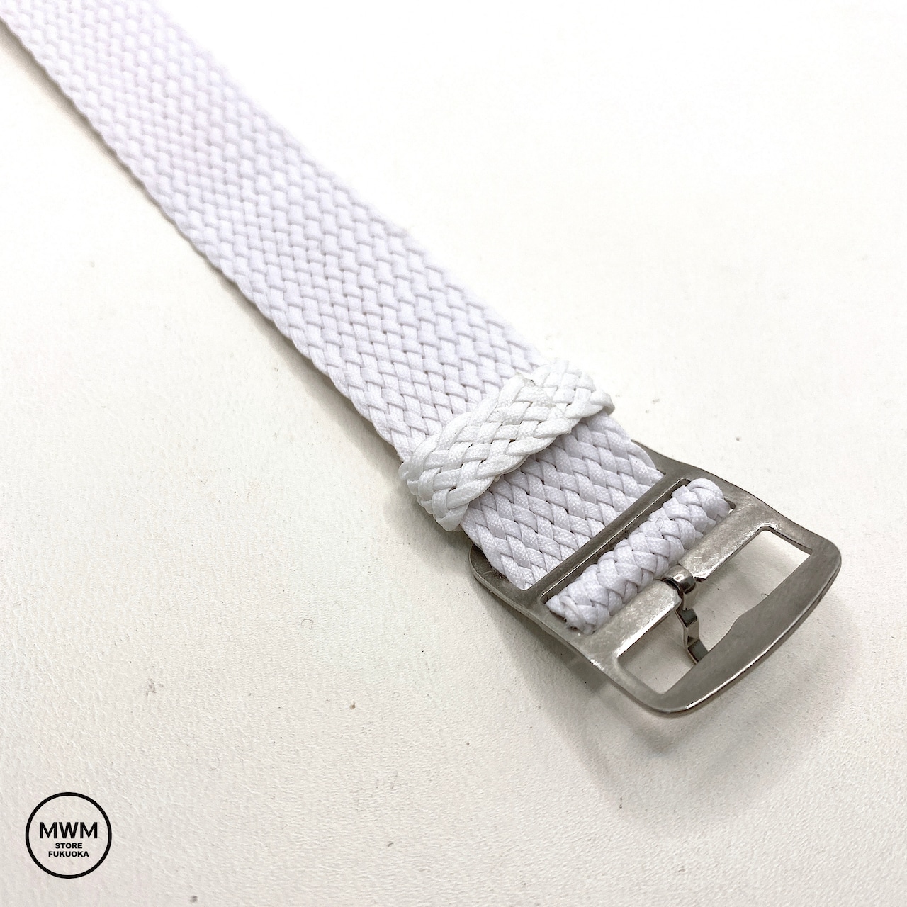 PERLON NATO STRAP パーロンNATOストラップ ホワイト 18mm 腕時計ベルト