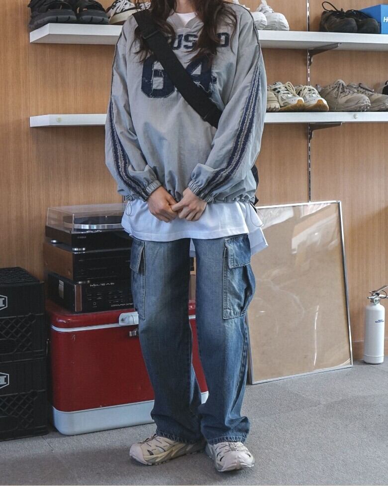 ☆BOYNEXTDOOR イハン 着用！！【FADE ROOM】USED PIGMENT V-NECK