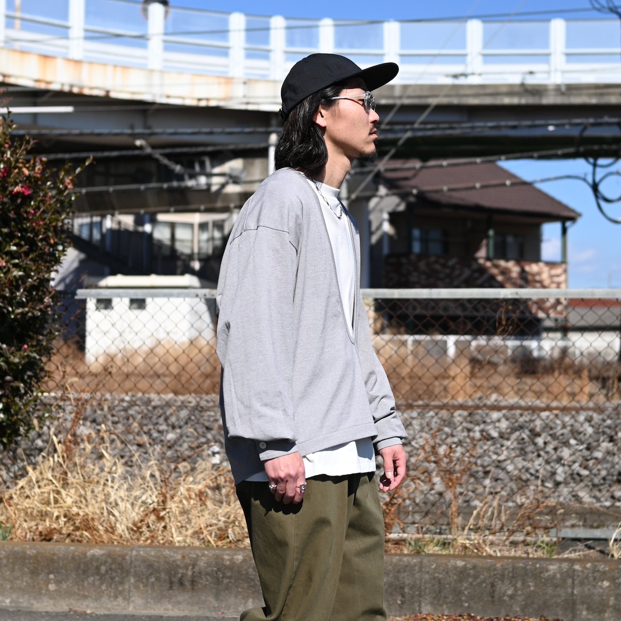 INTERIM(インテリム)ダブルジャケット、Nonnotte(ノノット)ヴァルーズコーディネート