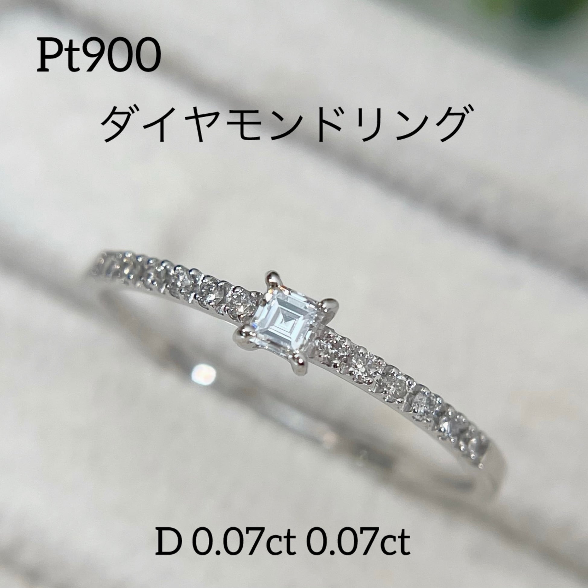 ✨人気プラチナ✨ブルーサファイアトップ 0.25ct D0.07ct ✨45cm 