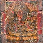 チベット 仏画護符ツァカリ マハーカーラ
