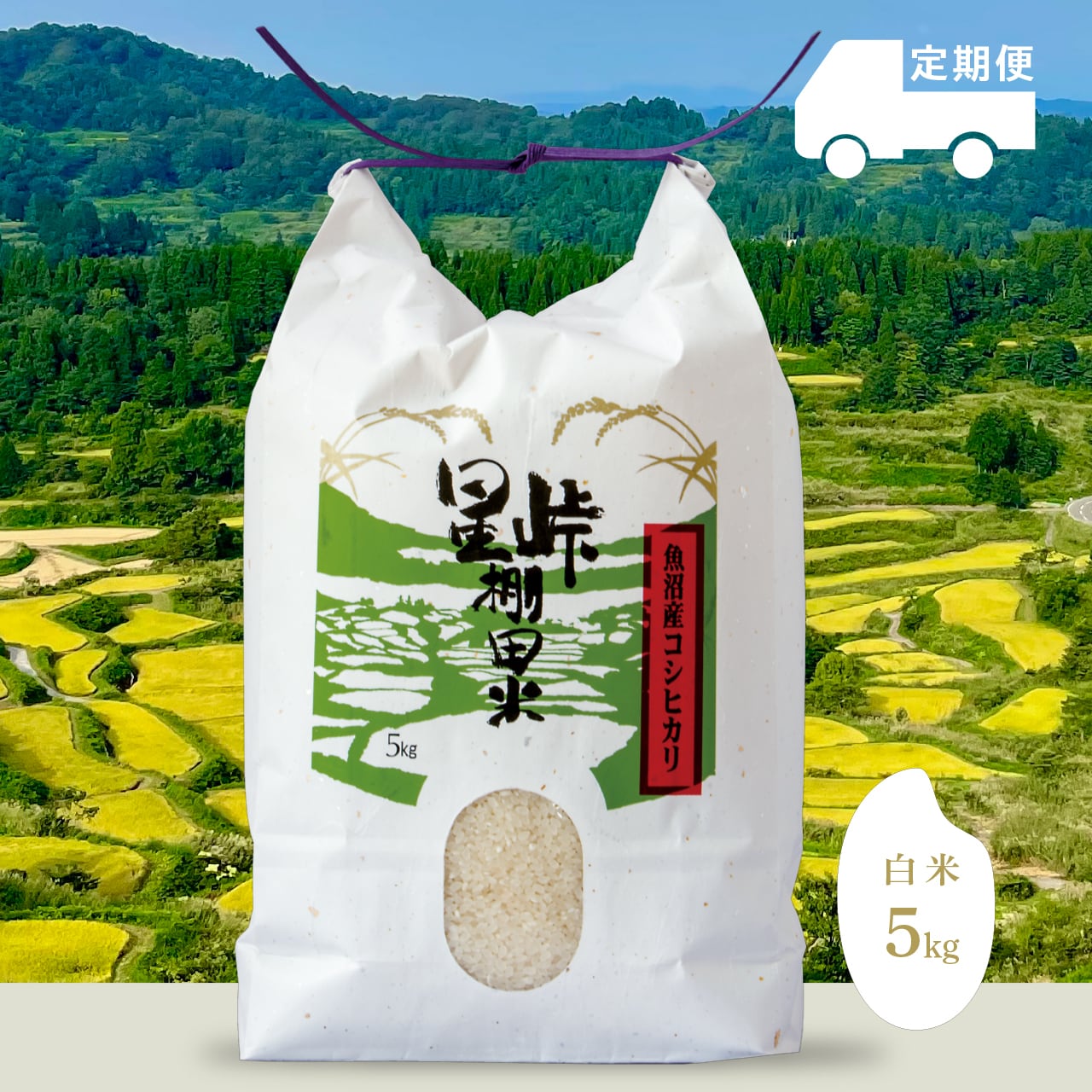 定期便［隔月］星峠棚田米 10kg（白米） | 星峠の棚田を守る会