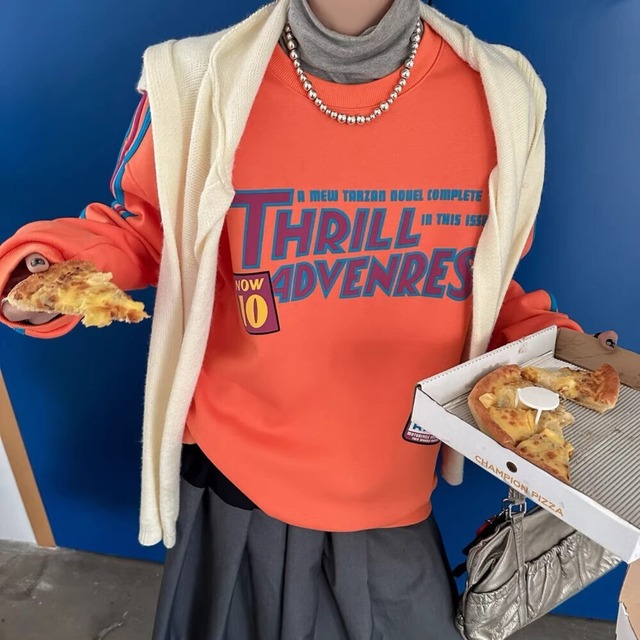 カラースリーブラインプルオーバー(3color)　R01520