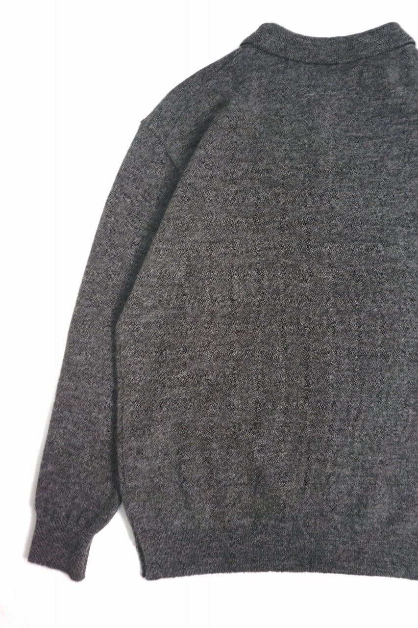 Alpaca Wool Smooth Knitted Polo