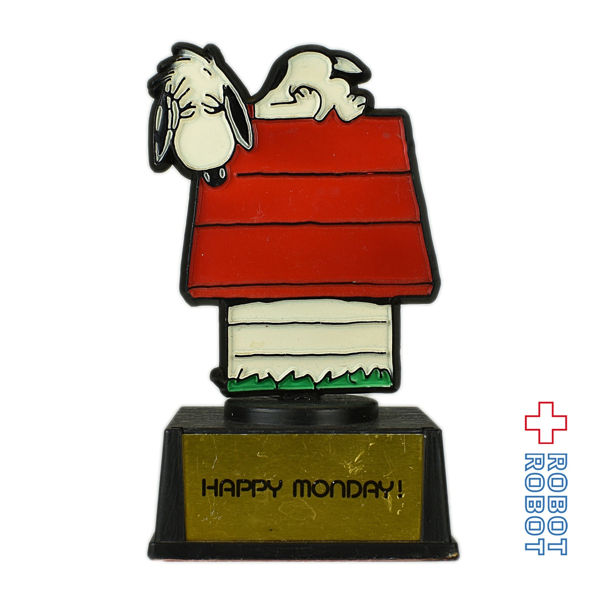 スヌーピー　トロフィー　Aviva製　vintage trophy アビバ社 ピーナッツ・ギャング スヌーピー トロフィー ハッピー