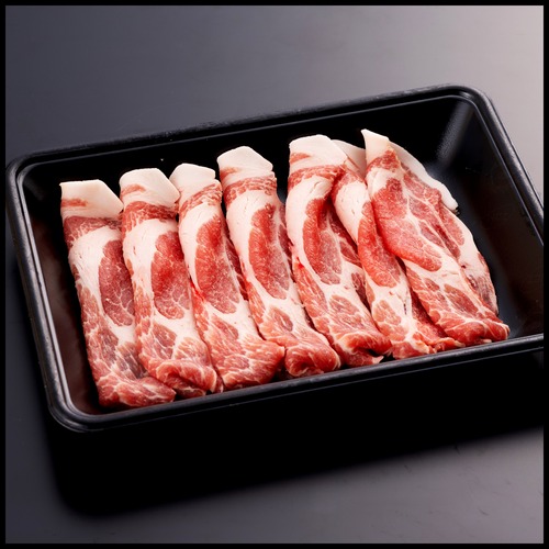 山形豚肩ロース うす切り500g