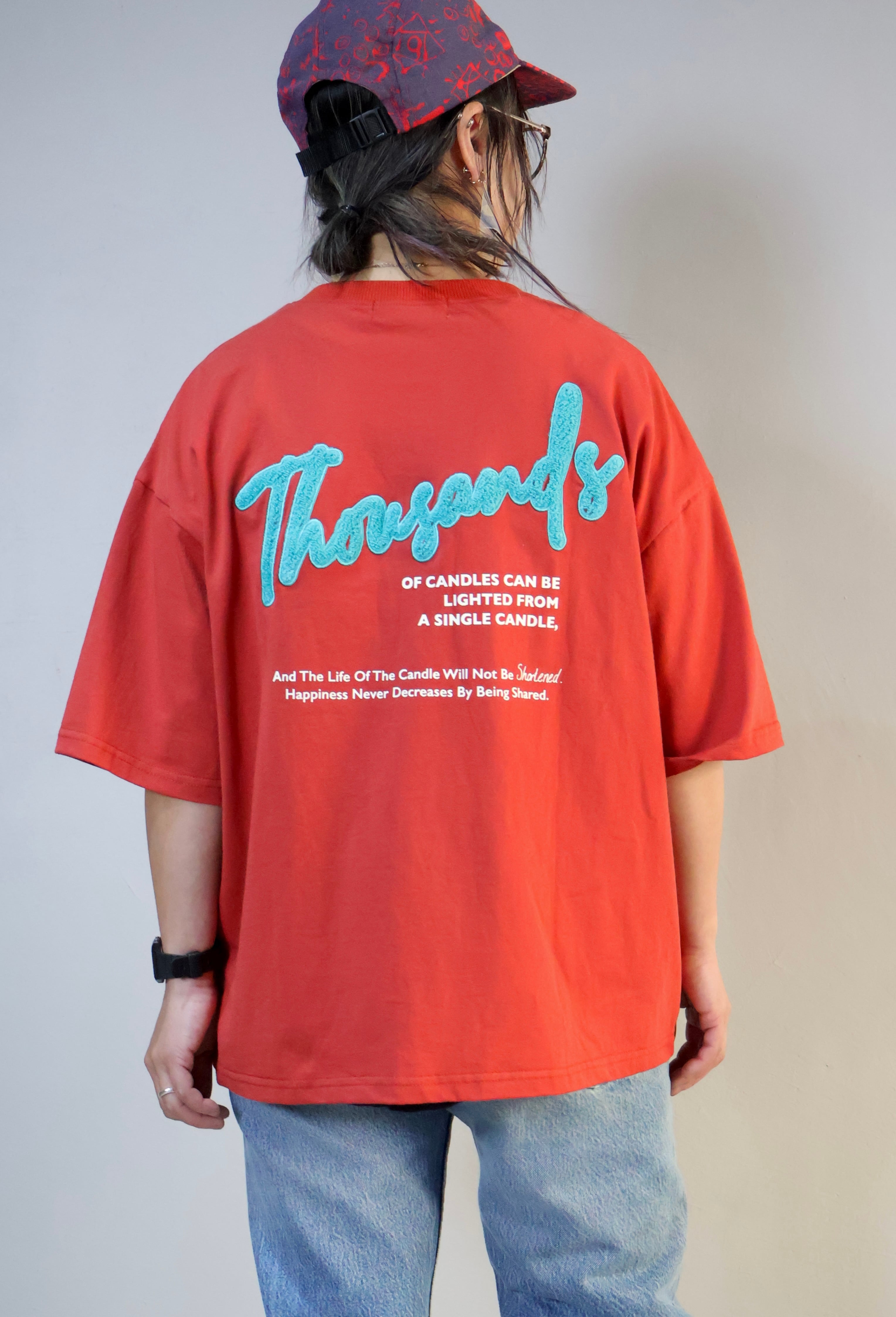 天竺Back刺繍クルーT【12504-225-10】2025SS